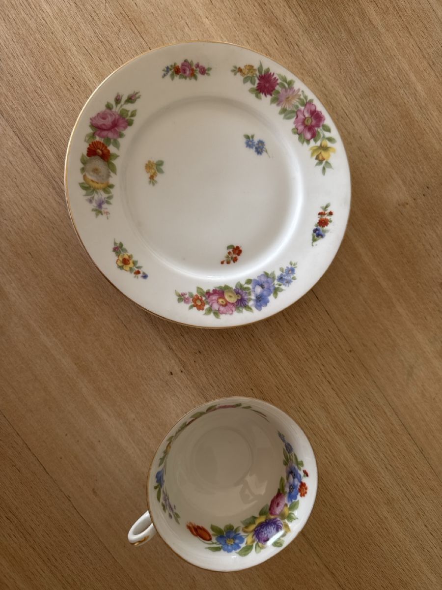 Geschirrsets: Kaffeetasse und Frühstückteller Kronach Bavaria Else – Gebraucht aus Zürich von Sigeli03 1