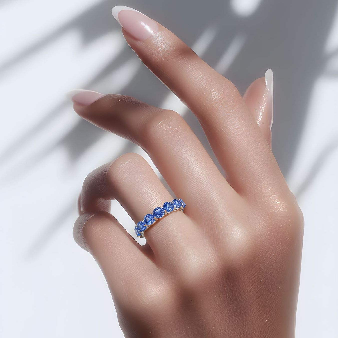 Anelli: Tansanit-Ring 14k Weissgold 2,92ct – Nuovo e nell'imballaggio originale da Illnau venduto da Juwelier_Mahler_GmbH 1