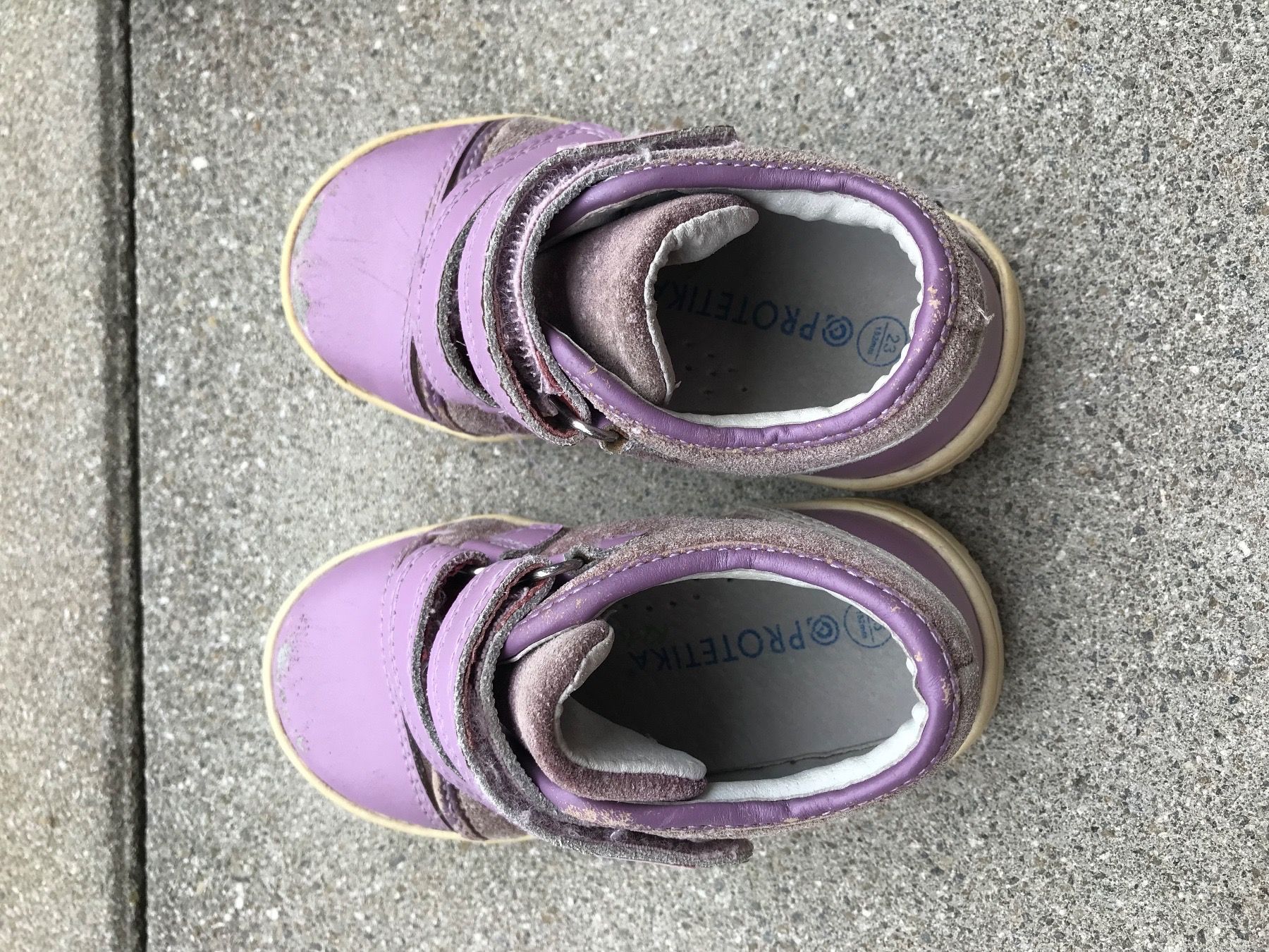 Schuhe für Mädchen: Halbschuhe Gr. 23 Protetika Leder – Gebraucht aus Affoltern am Albis von var_658p
