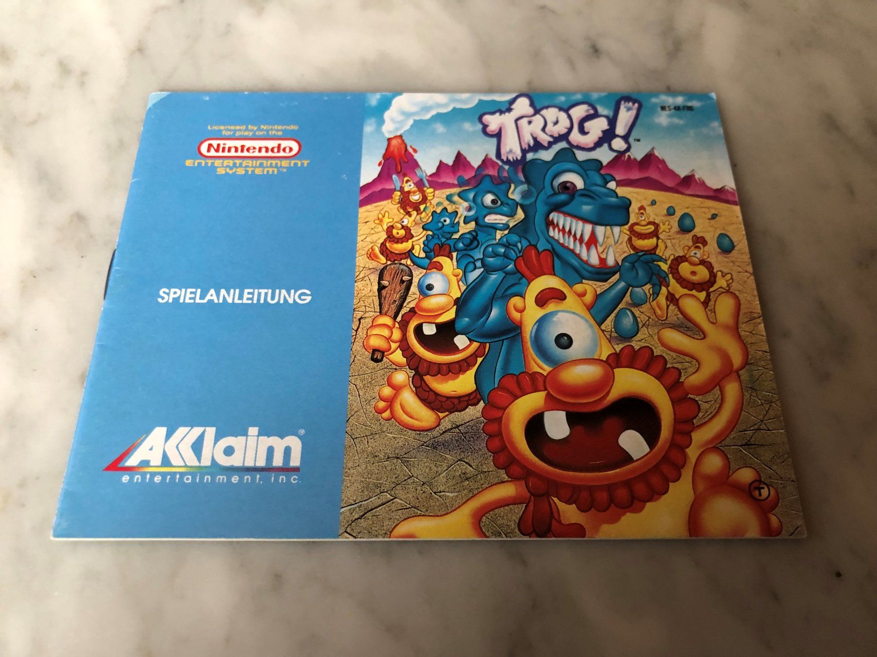 Nintendo Giochi: ANLEITUNG FÜR TROG NINTENDO NES – Usato da hägendorf venduto da twilightprincess