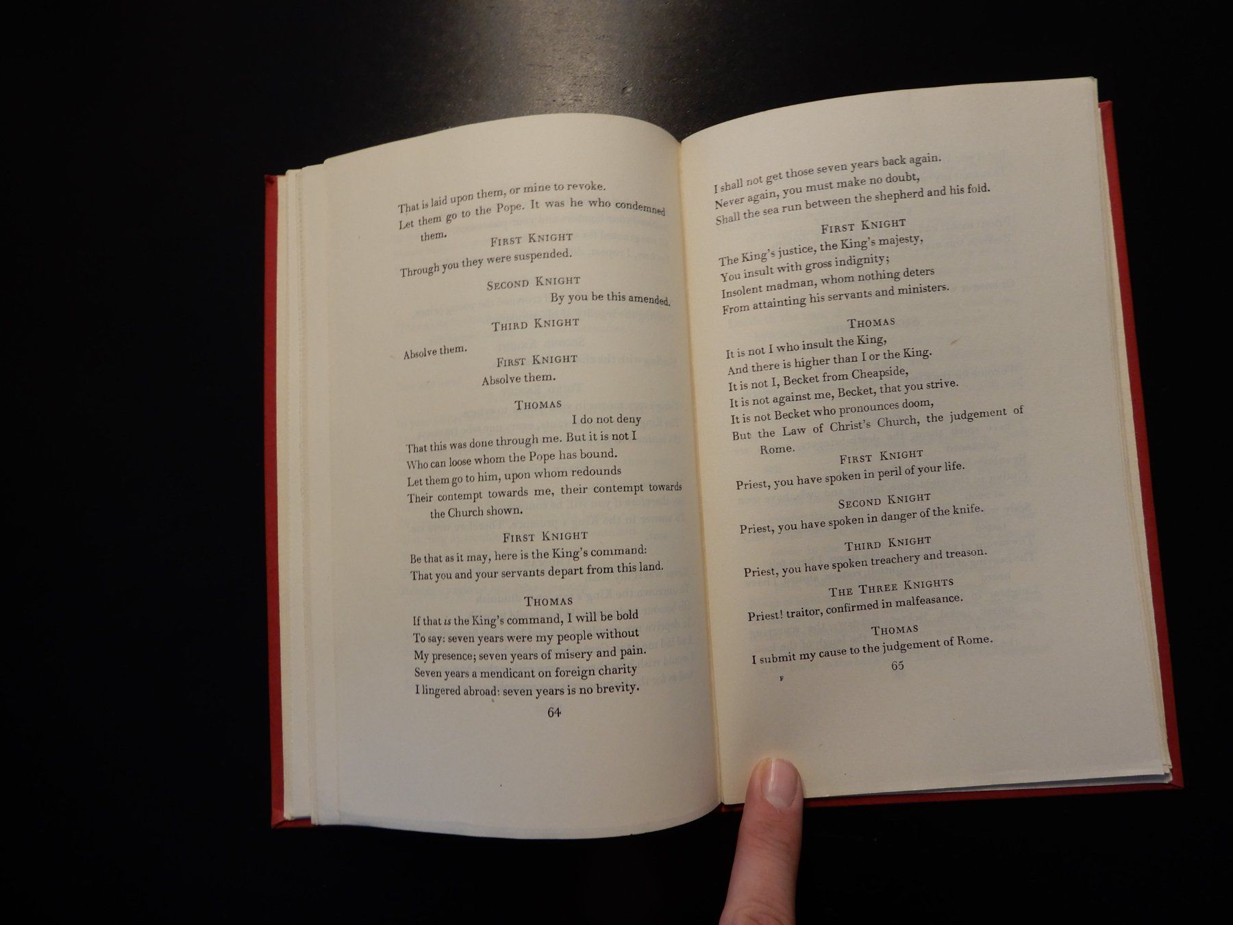 Bücher: T.S. Eliot: Murder in the Cathedral 1958 – Gebraucht aus Erstfeld von Mario_boe0 6