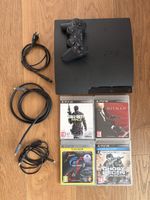 Sony PlayStation 3 Slim 320GB + Controller + 4 Spiele