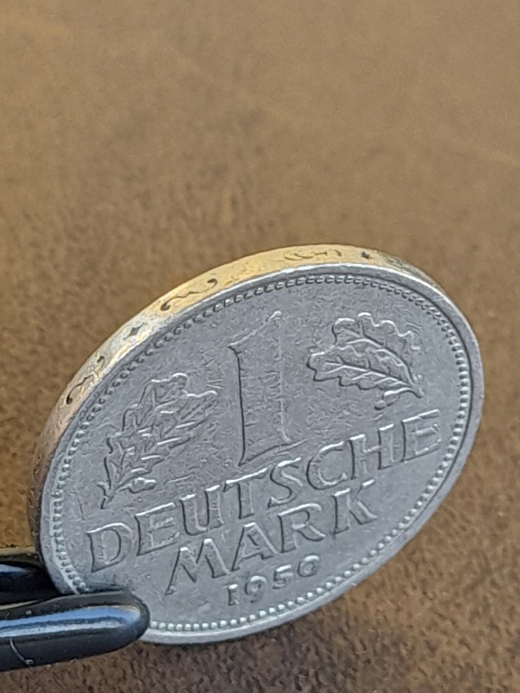 Alle Münzen: 1 Deutsche Mark 1950 d – Gebraucht aus Basel von Basel_20 1