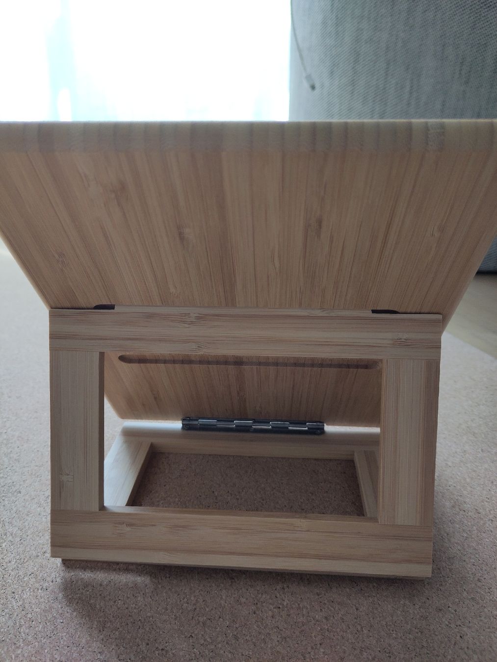 Ikea Staffa per monitor: Tablethalter Ikea aus Bambus – Usato da Jona venduto da 2Schnapp 1