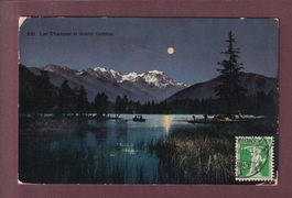 LAC CHAMPEX - Grand Combin au clair de lune - 1911
