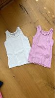 Mädchen Oberteile 2er Pack Grösse 104 rosa/weiss