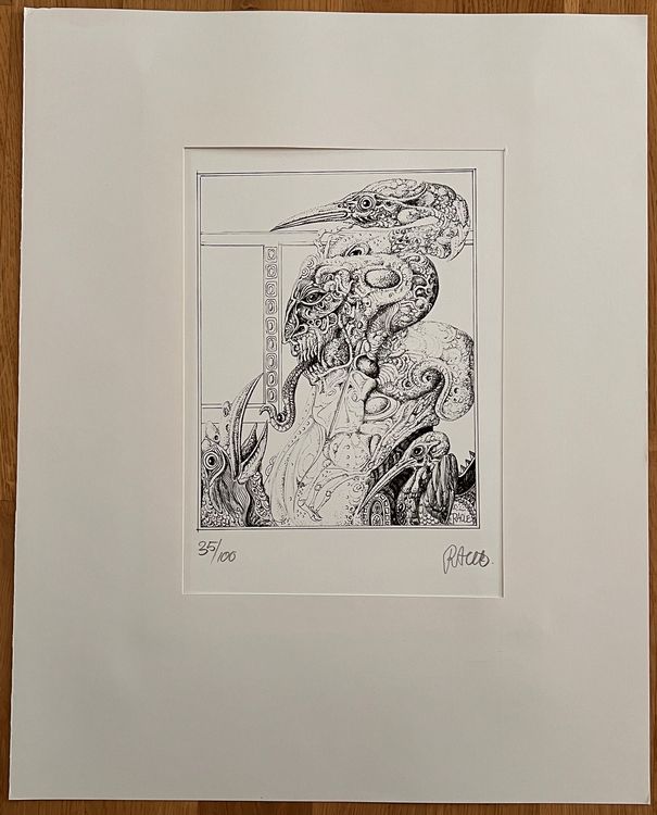 Paul Racle ( 1932-2019 ) Lithografie Handsigniert Num. (Gebraucht) in ...