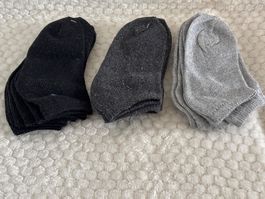 Coole Sneakersocken, 9 Paar, Grösse 25-28