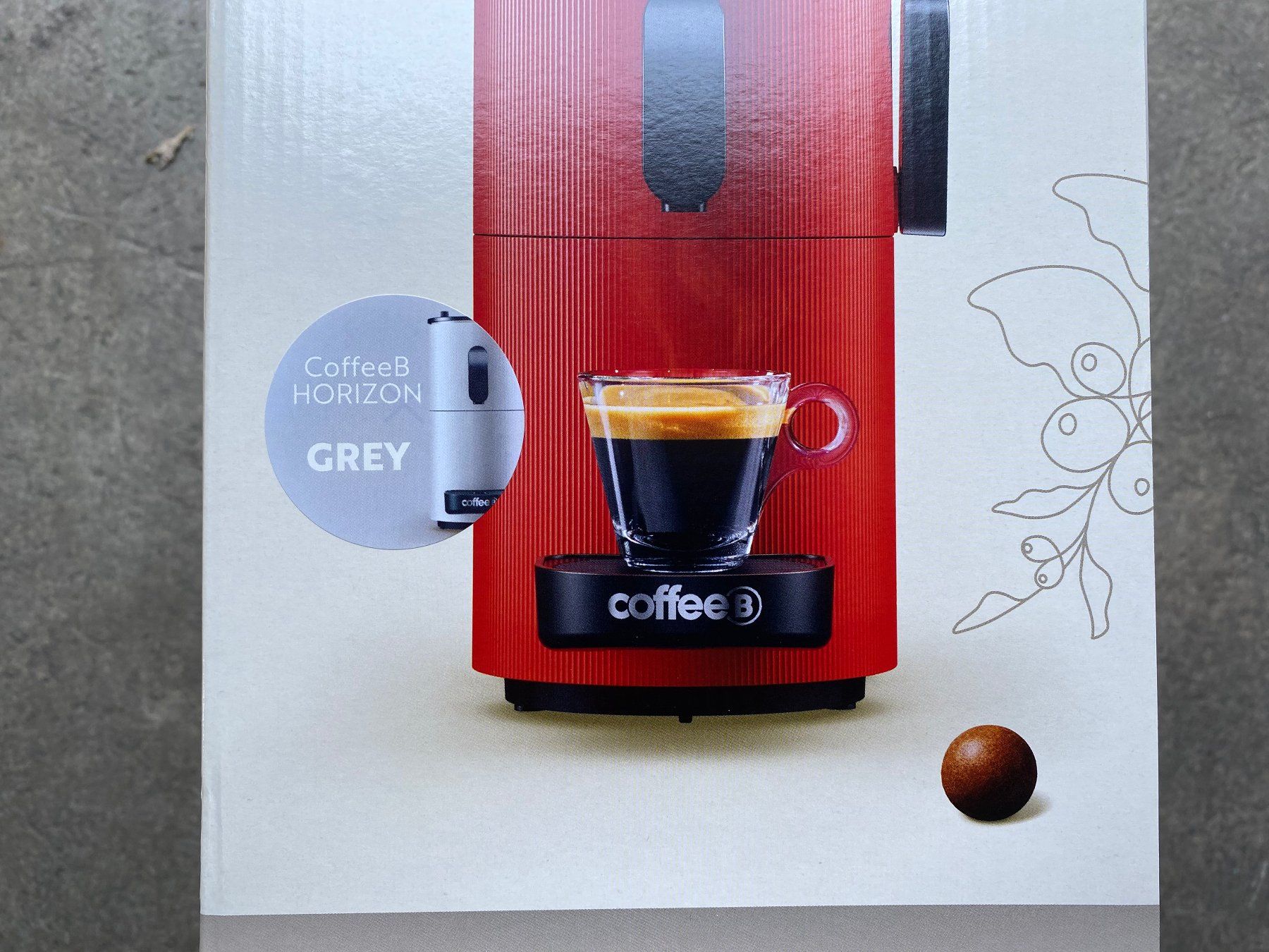 Coffee B Macchine per caffè & Macchine per espresso: 🔴  CoffeeB Horizon Grau /436B – Nuovo e nell'imballaggio originale da Zürich venduto da LUIS-B 3