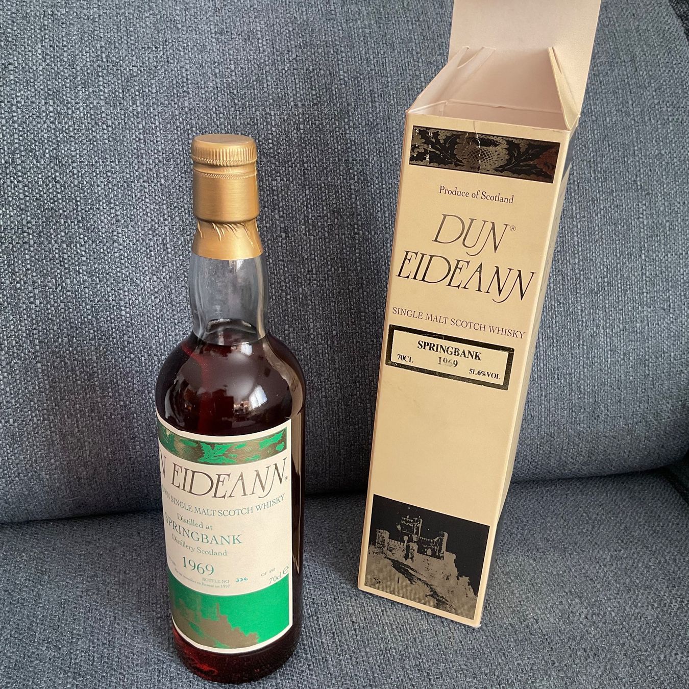 Springbank Bevande alcoliche: Springbank Single Malt Scotch Whisky, 1969 – Nuovo e nell'imballaggio originale da Icogne venduto da luna.16 1