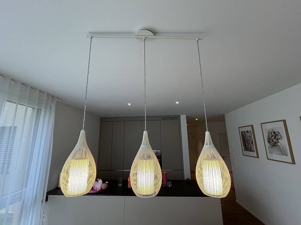 Lampade: Hängeleuchte weiss Metall E27 Leuchtmittel – Usato da Lengnau AG venduto da Heyevo19 1
