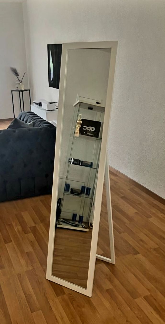 Specchi: Standspiegel weiss 160x30cm – Nuovo (secondo la descrizione) da Engelburg venduto da Rehal 1