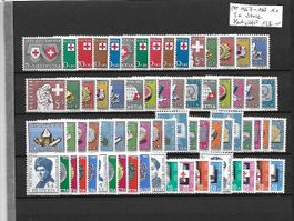 PP 1957 - 1963 ** 2x Serie Kat: CHF 125.-