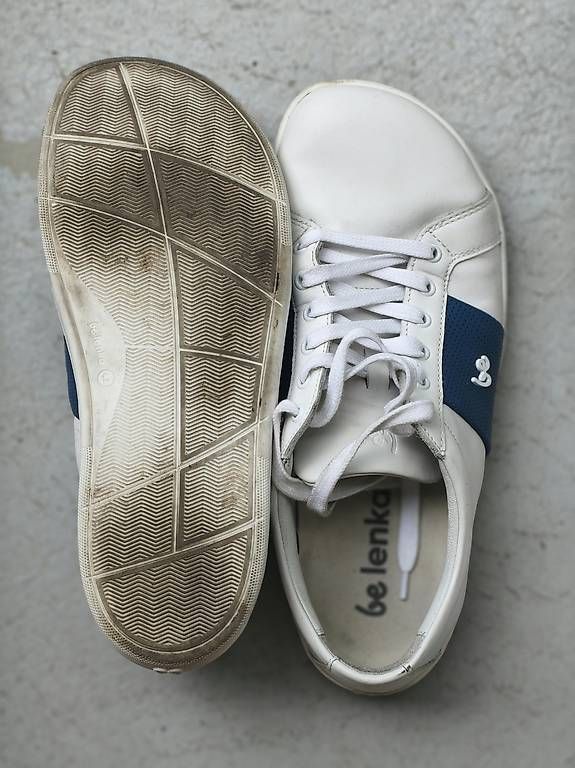 Chaussures hommes: Barfuss Sneaker Leder 42 – D'occasion à Hergiswil NW par Bastaag 3