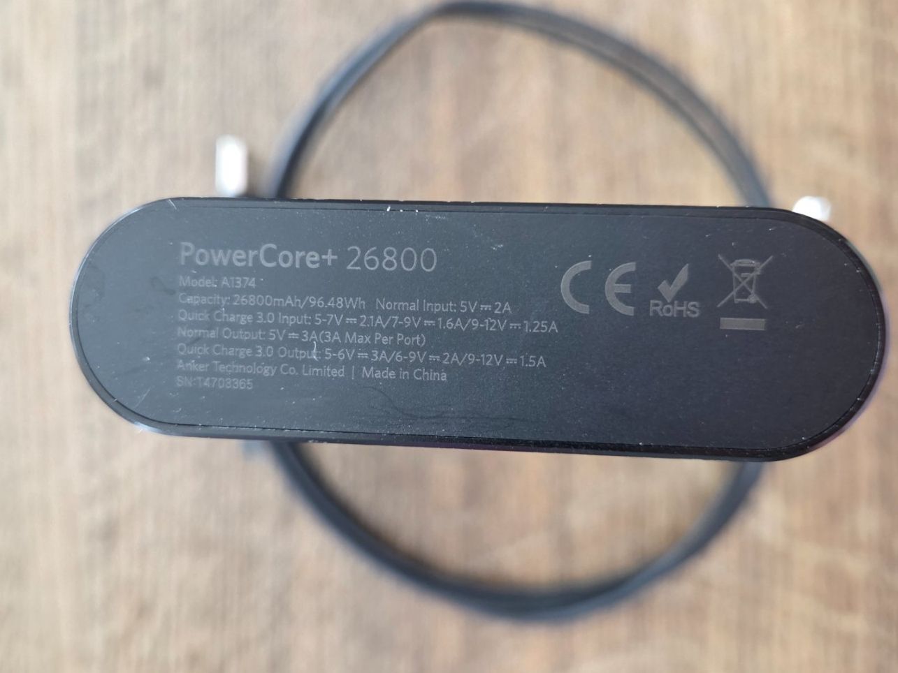 Akkus: Anker PowerCore+ 26800 (Modell: A1374) – Gebraucht aus Opfikon von Doronadan 2