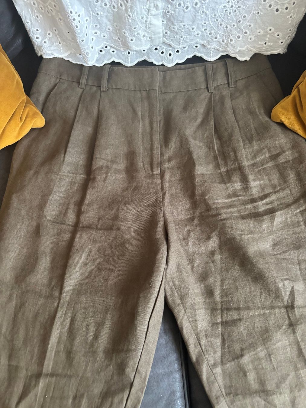 Globus Pantalons: GLOBUS Leinenhose neuwertig – Neuf (Voir description) à Merishausen par yourdream 1