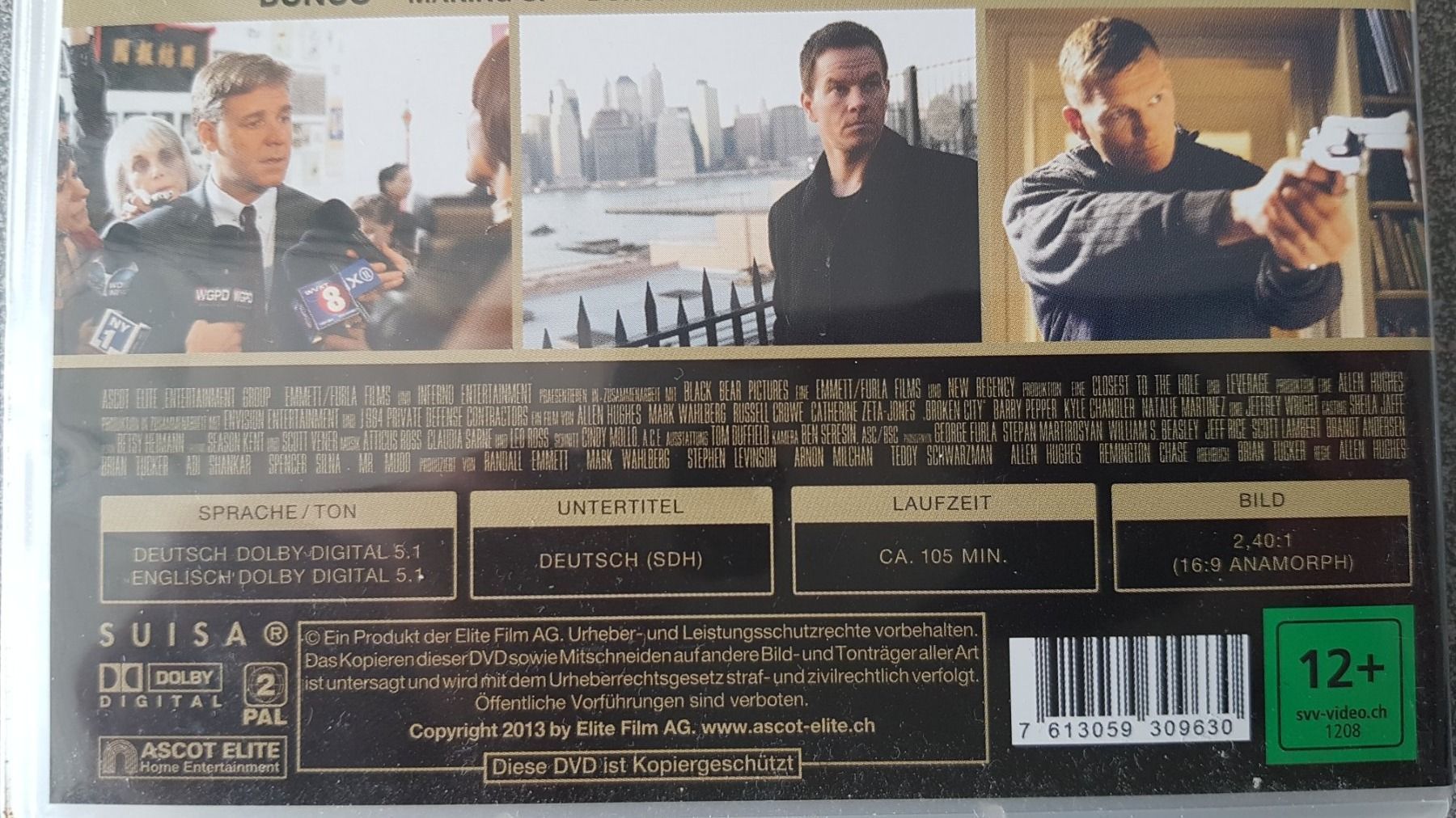 Tutti i DVDs: DVD Broken City / Mark Wahlberg – Usato da Oetwil am See venduto da fineli2 1