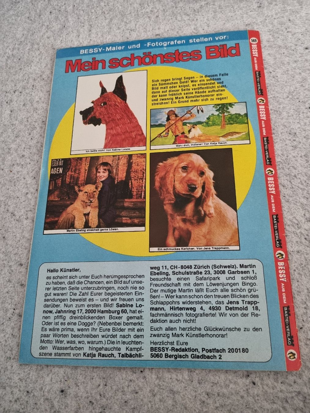 BD: Bessy Heft Nr 569 – D'occasion à Oberentfelden par Giants 1