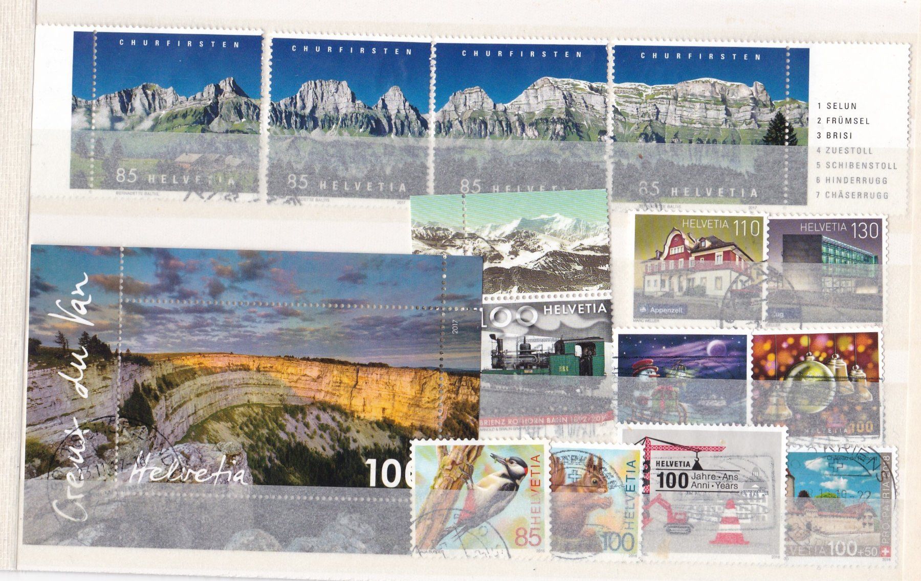 Tutti i francobolli: CH Briefmarken Lot bis 2020 – Usato da Münchwilen AG venduto da Nesar 4