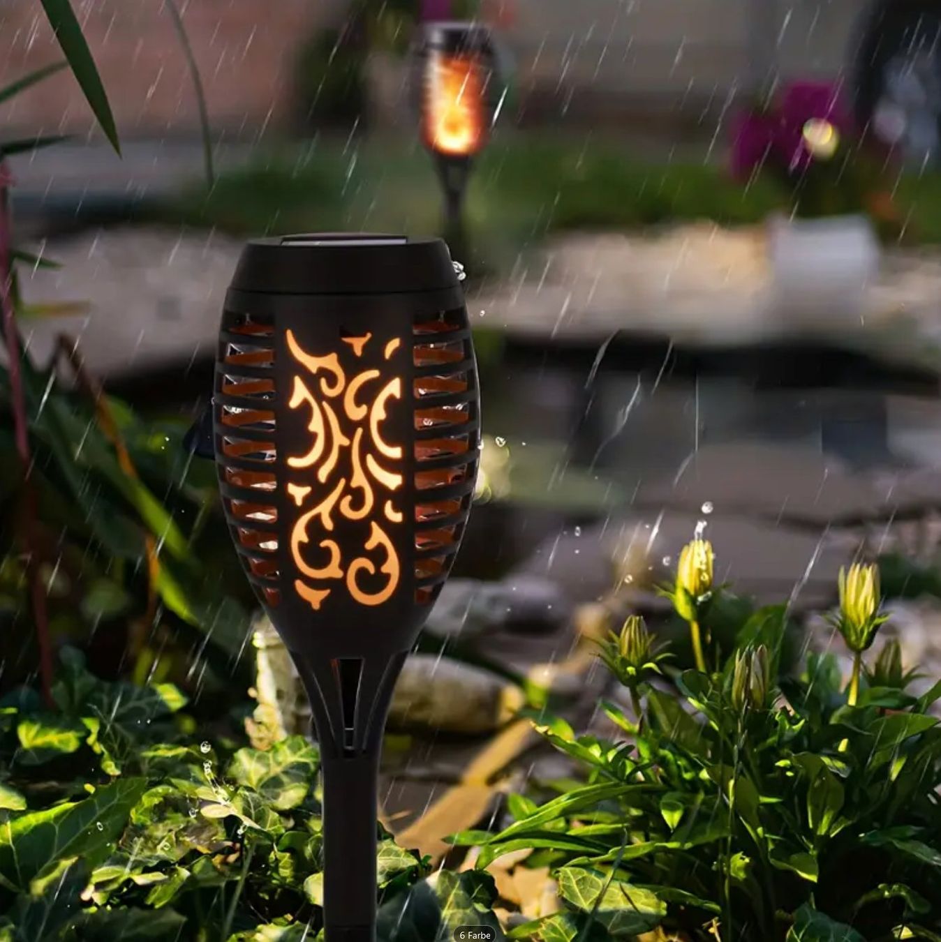 Lampes: 12x Gartenlampe LED Fackel Wasserdicht – D'occasion à Mumpf par Xelz 2