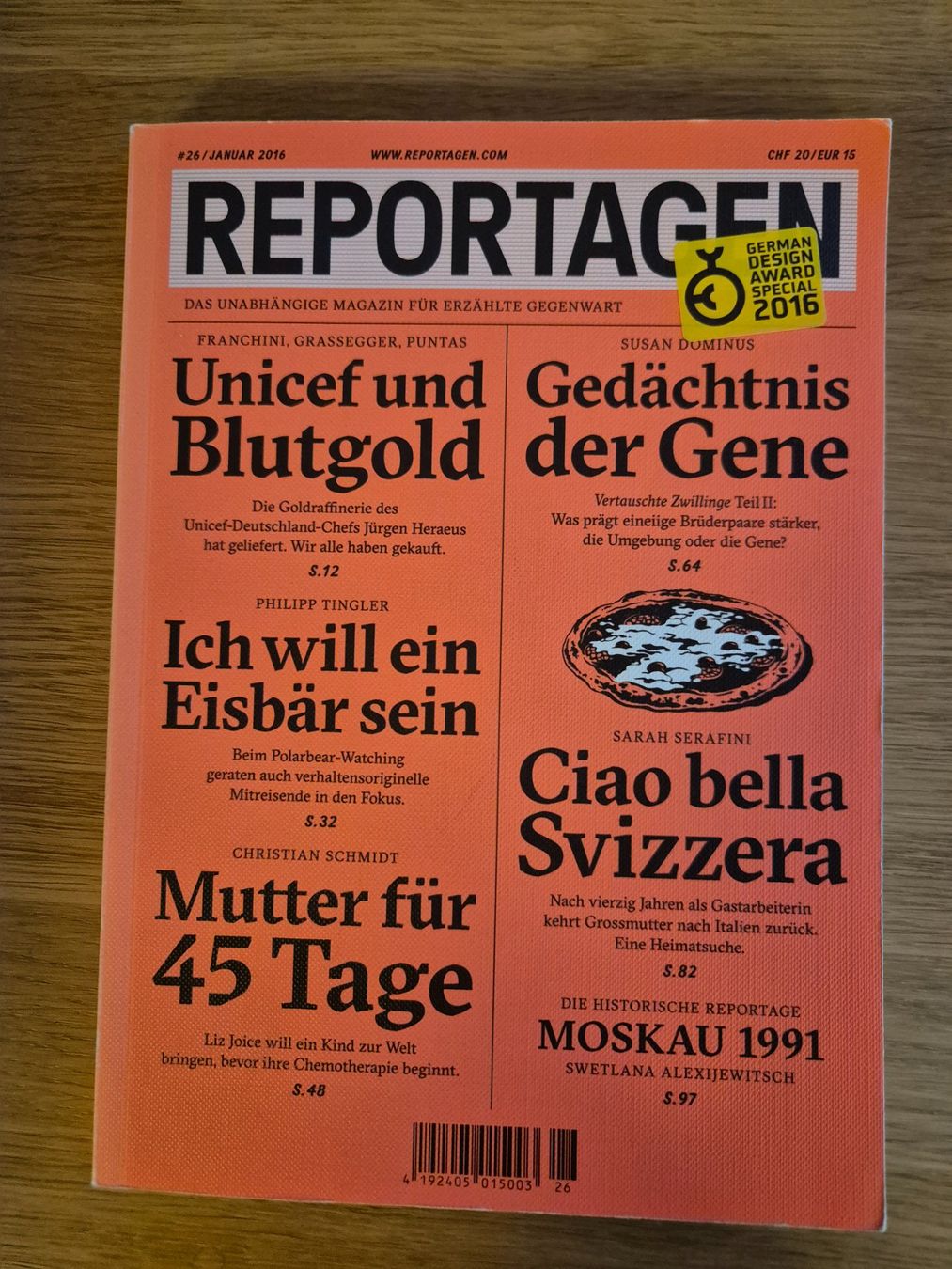 Riviste & Magazine: Reportagen #26 – Usato da Bern venduto da miruslav