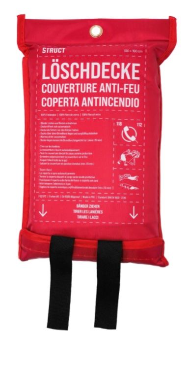 Estintori: Löschdecke 100 x 100 cm – Nuovo e nell'imballaggio originale da Bülach venduto da StoreInShop.com