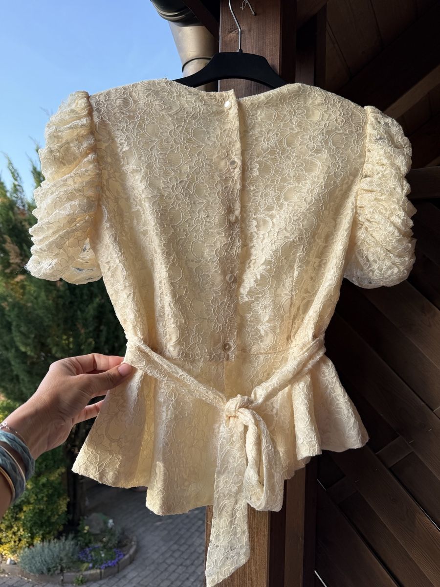 Camicette: Vintage By-Ten Bluse Spitze – Usato da Obfelden venduto da tan_9lj9 2