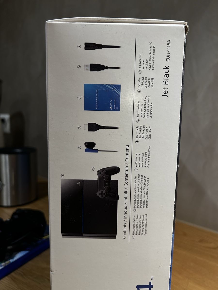 Sony Console: PS 4, jet black, 500GB – Nuovo e nell'imballaggio originale da Wattenwil venduto da an.pe21 1