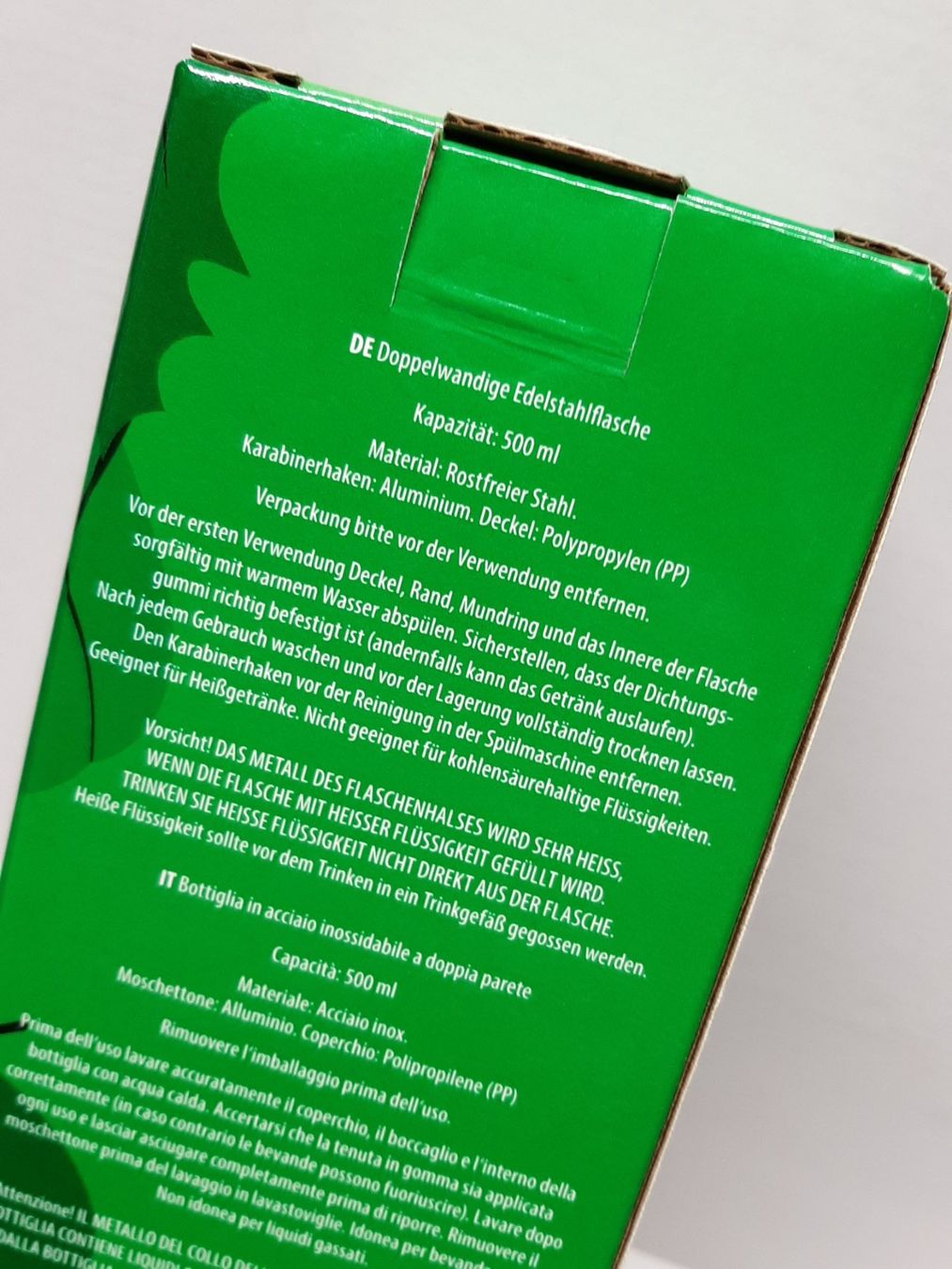 Coop Borracce & Thermos: Coop Baumfreunde Edelstahl Trinkflasche 0.5l – Nuovo e nell'imballaggio originale da Aarburg venduto da NDK 3