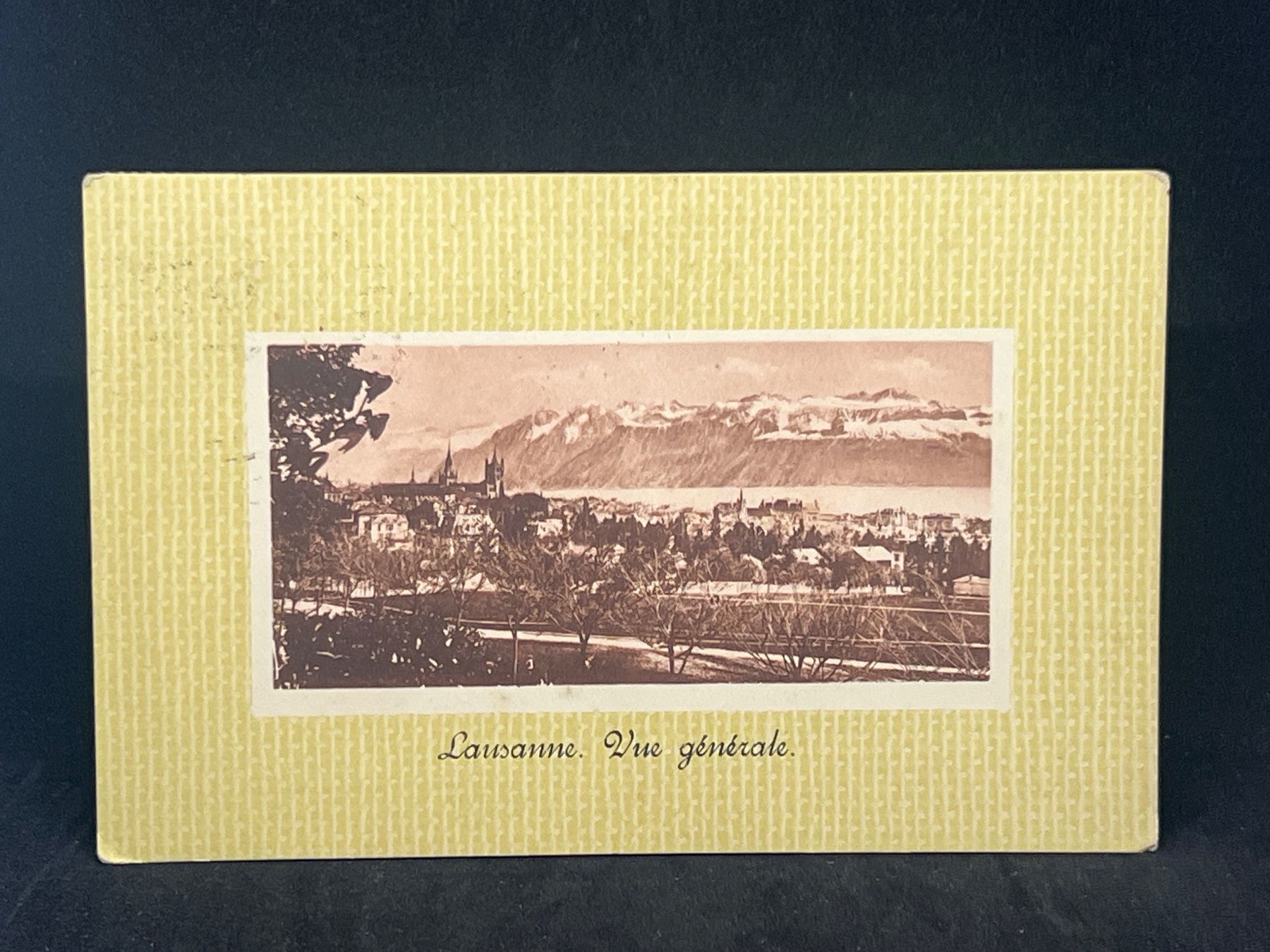 Cartoline postali: Lausanne. Vue générale. – Usato da Widnau venduto da Brusi9