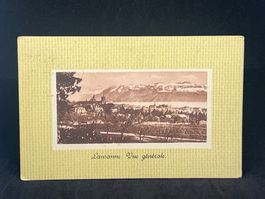 Lausanne. Vue générale.
