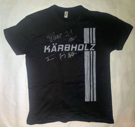 KÄRBHOLZ TOUR SHIRT ** SIGNIERT ** NEU ** XXL **