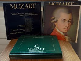 Mozart Klavierkonzerte Géza Anda | 12-LP-Box