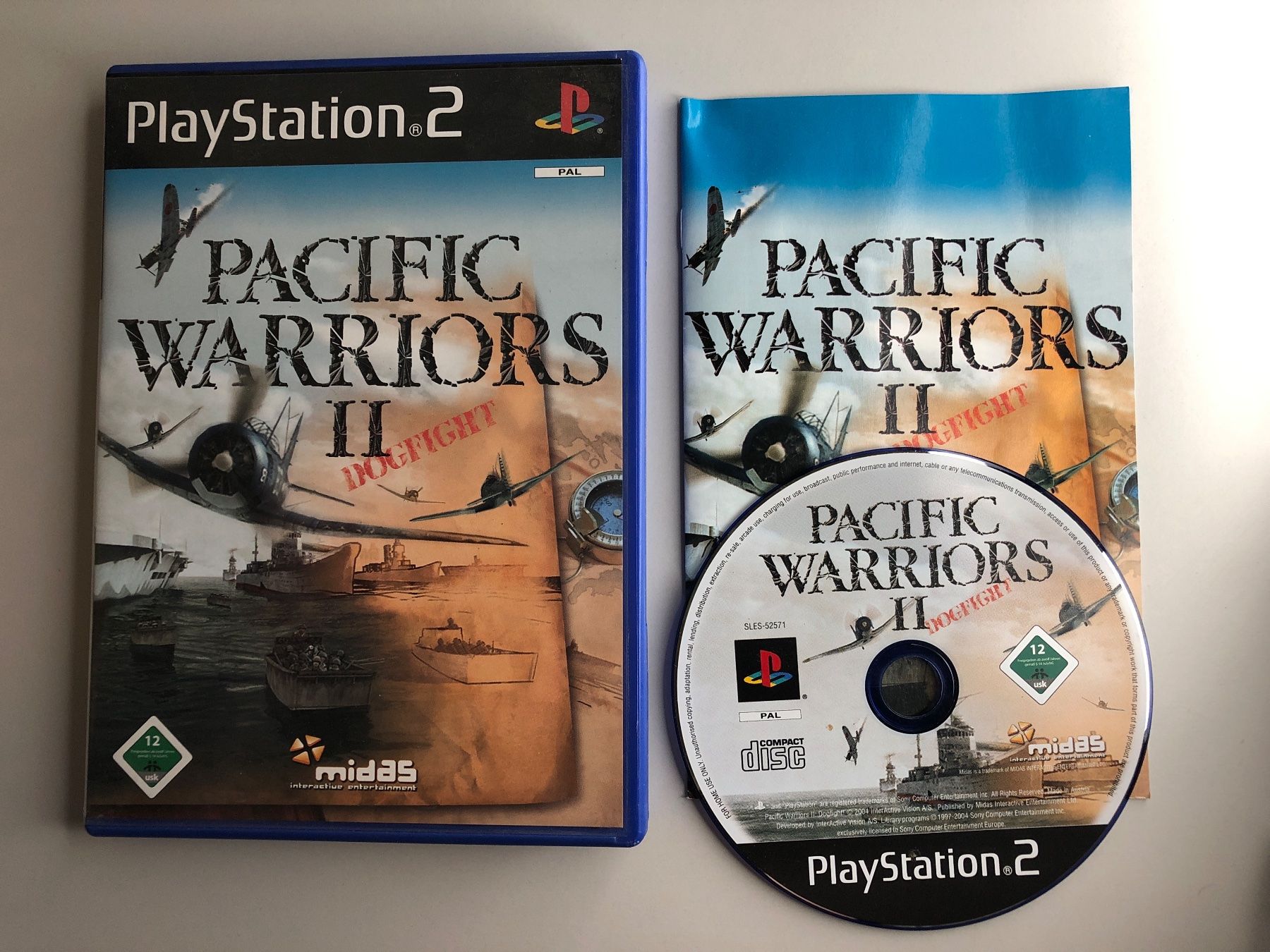 Sony Giochi: Pacific Warriors II Dogfight - PS2 – Usato da St.gallen venduto da taduz