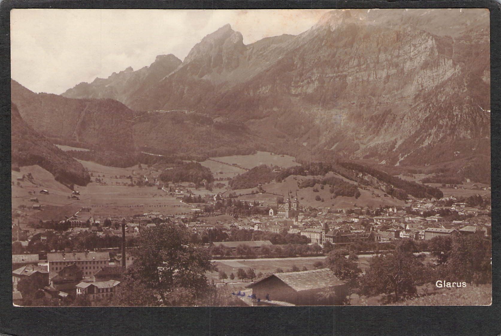 Cartoline postali: ^Glarus , gel. 1922 – Usato da Reichenburg venduto da Pipo-67