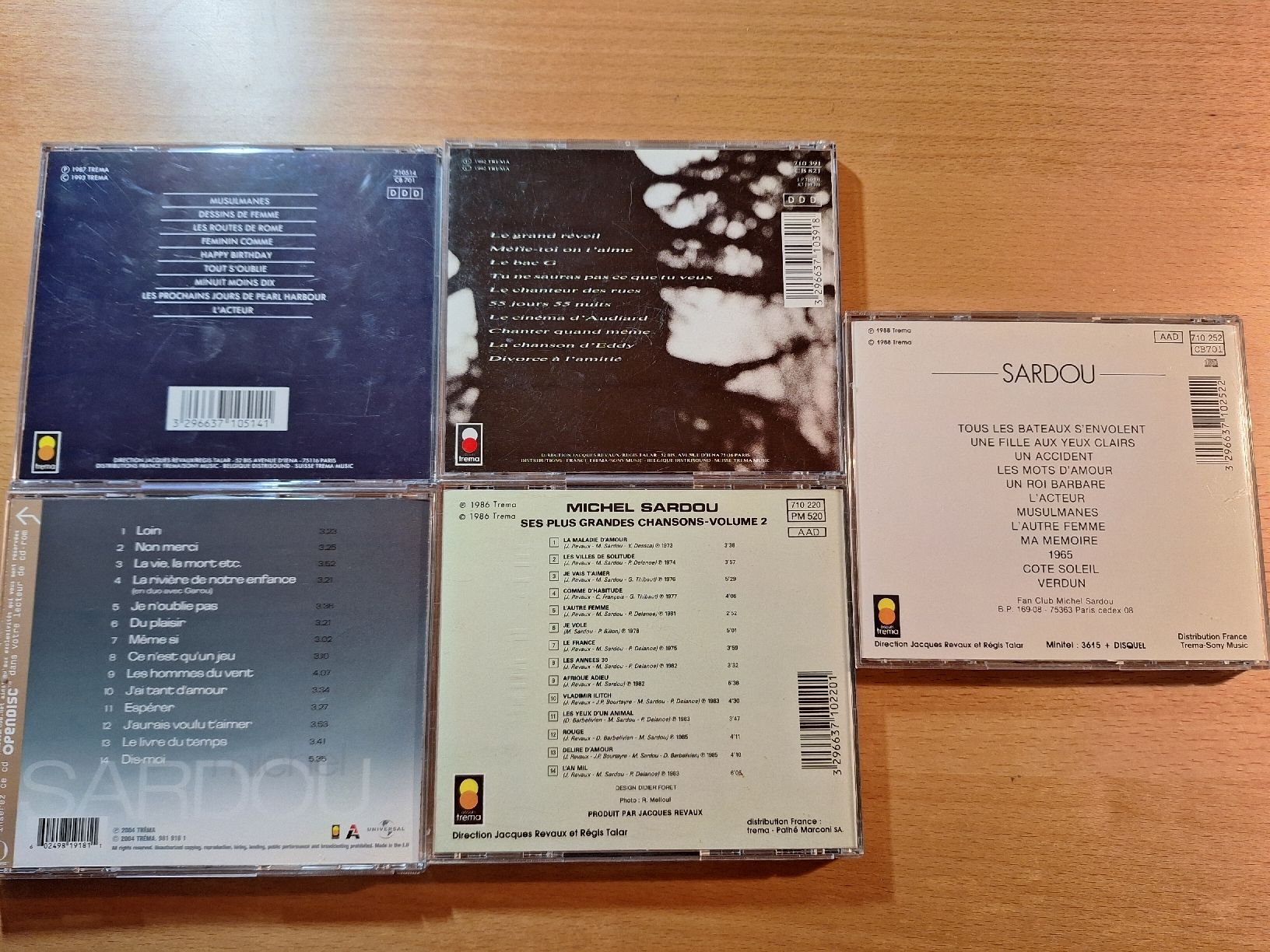 CD: 5 CD de Sardou d'occasion – Usato da Genolier venduto da Antoine30 1