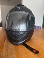 Scorpion Motorradhelm, Mattschwarz, WIE NEU, Grösse M