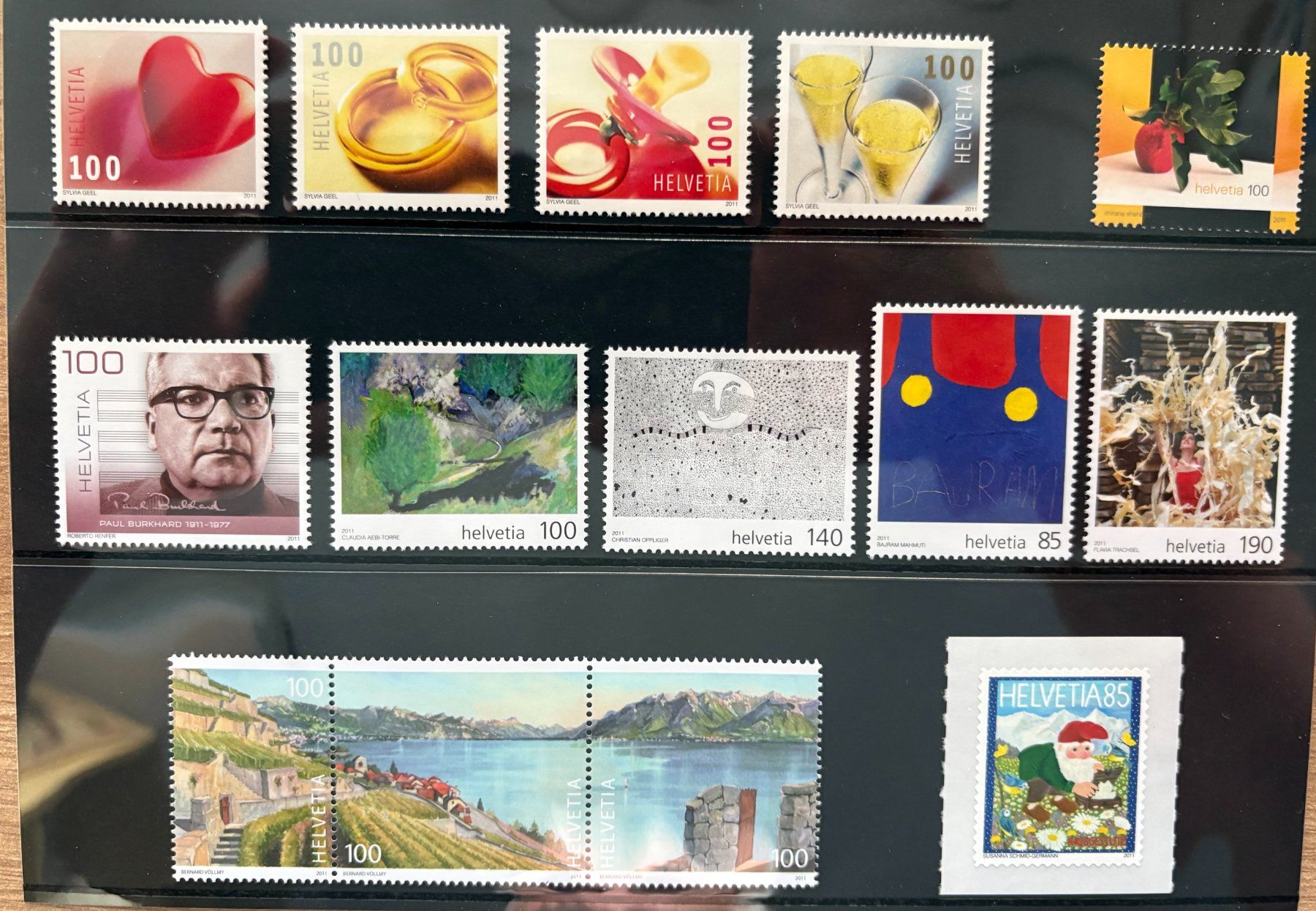 Tutti i francobolli: LOT SCHWEIZER BRIEFMARKEN NEU – Nuovo (secondo la descrizione) da Ostermundigen venduto da wini63