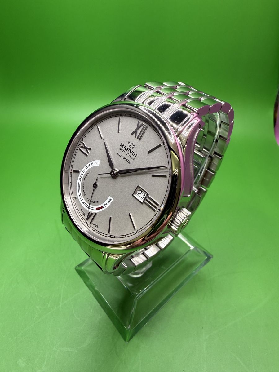 Marvin Orologi: Montre Marvin automatic réserve de marche / ETA 2897 – Usato da Fleurier venduto da Docteur.Bob69 1