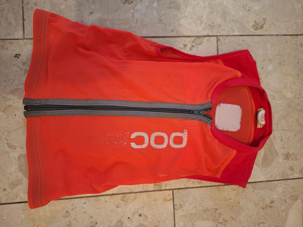 POC SPINE VPD AIR WO VEST SLIM FIT URANIUM BLACK - Snowboard Rückenprotektor