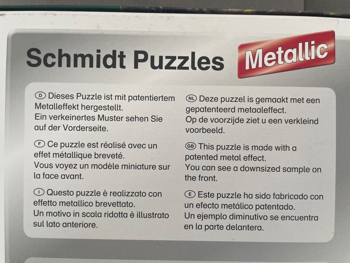Puzzles: Kinkade Puzzle 1000 Teile, Metallic Edition – Gebraucht aus Neuhausen von kak_5bnw 2