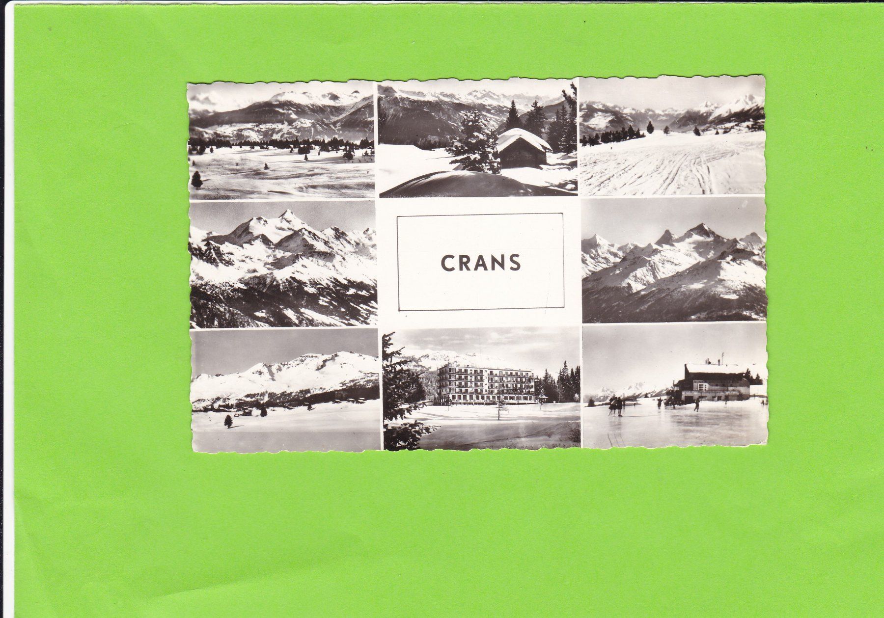 Ansichtskarten: Crans – Gebraucht aus St. Peterzell von neckertal