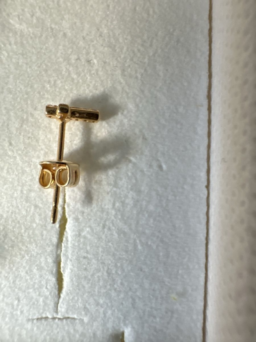Orecchini pendenti & Orecchini a lobo: Boucle d'oreille Chloe Rose – Nuovo e nell'imballaggio originale da Lausanne venduto da pascale.mojito1004 1