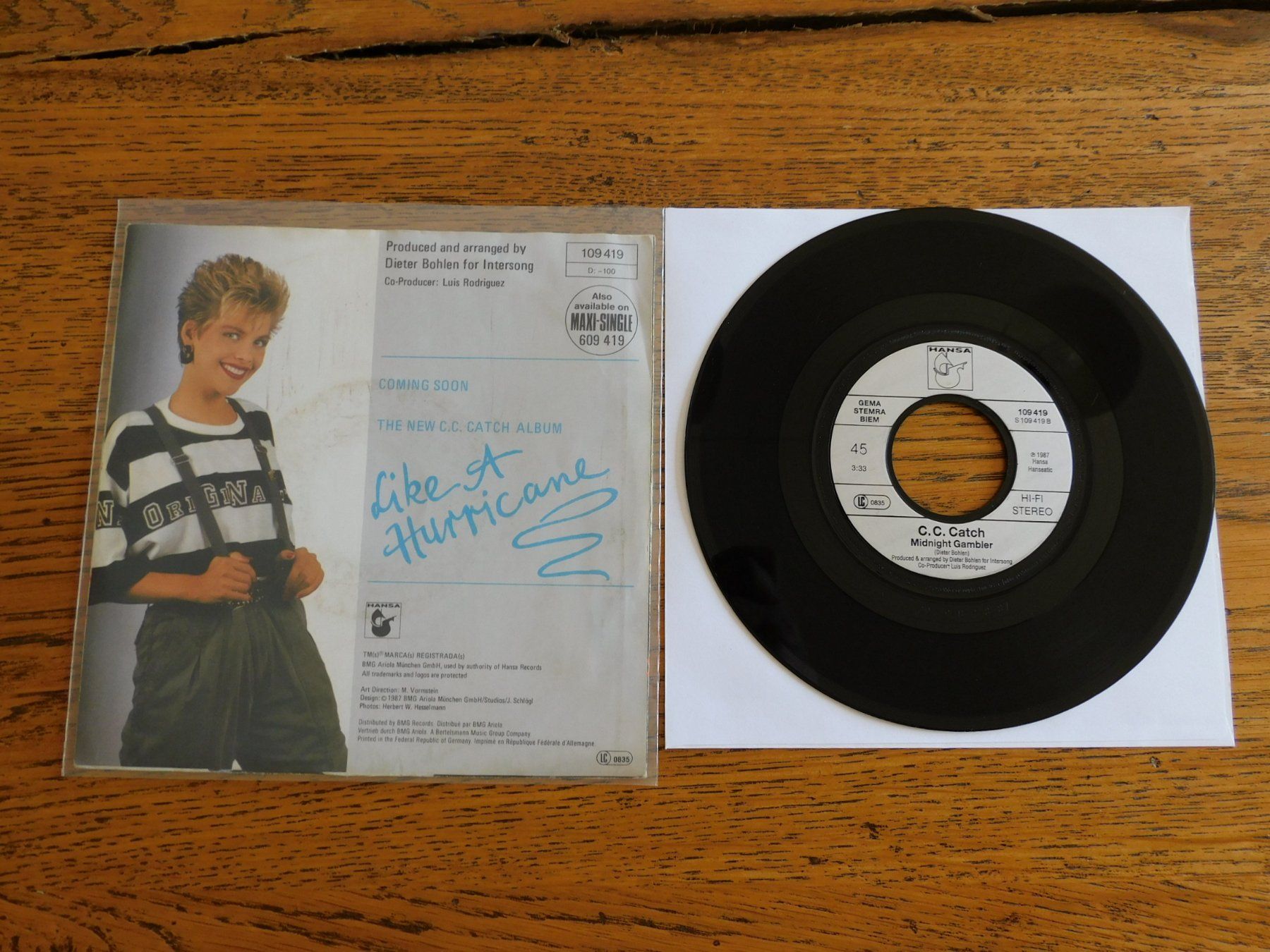 Dischi in vinile: C.C. Catch – Soul Survivor – Usato da Emmenbrücke venduto da lamorak 1