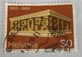 CH Briefmarken mit Gestempelt   
