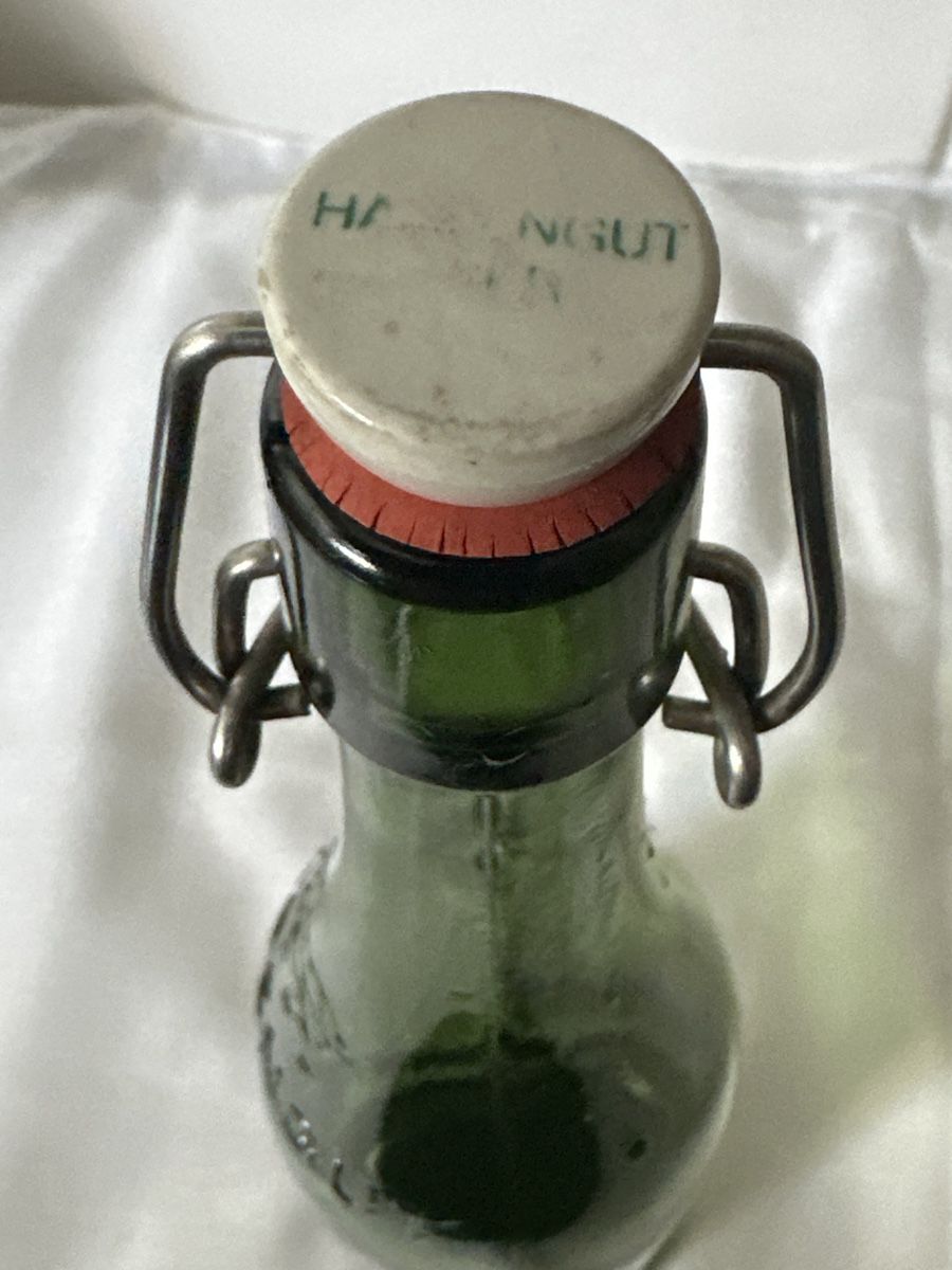 Bicchieri, Caraffe & Bottiglie: Alte Bügelflasche "Haltengut" 1964 Bülach – Usato da Zürich venduto da Chaeffeler 1