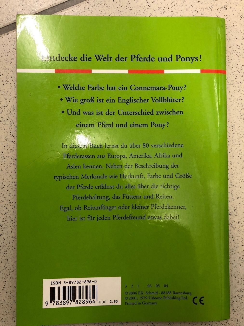 Libri: PFERDE UND PONYS – Usato da Wattwil venduto da jopara 1