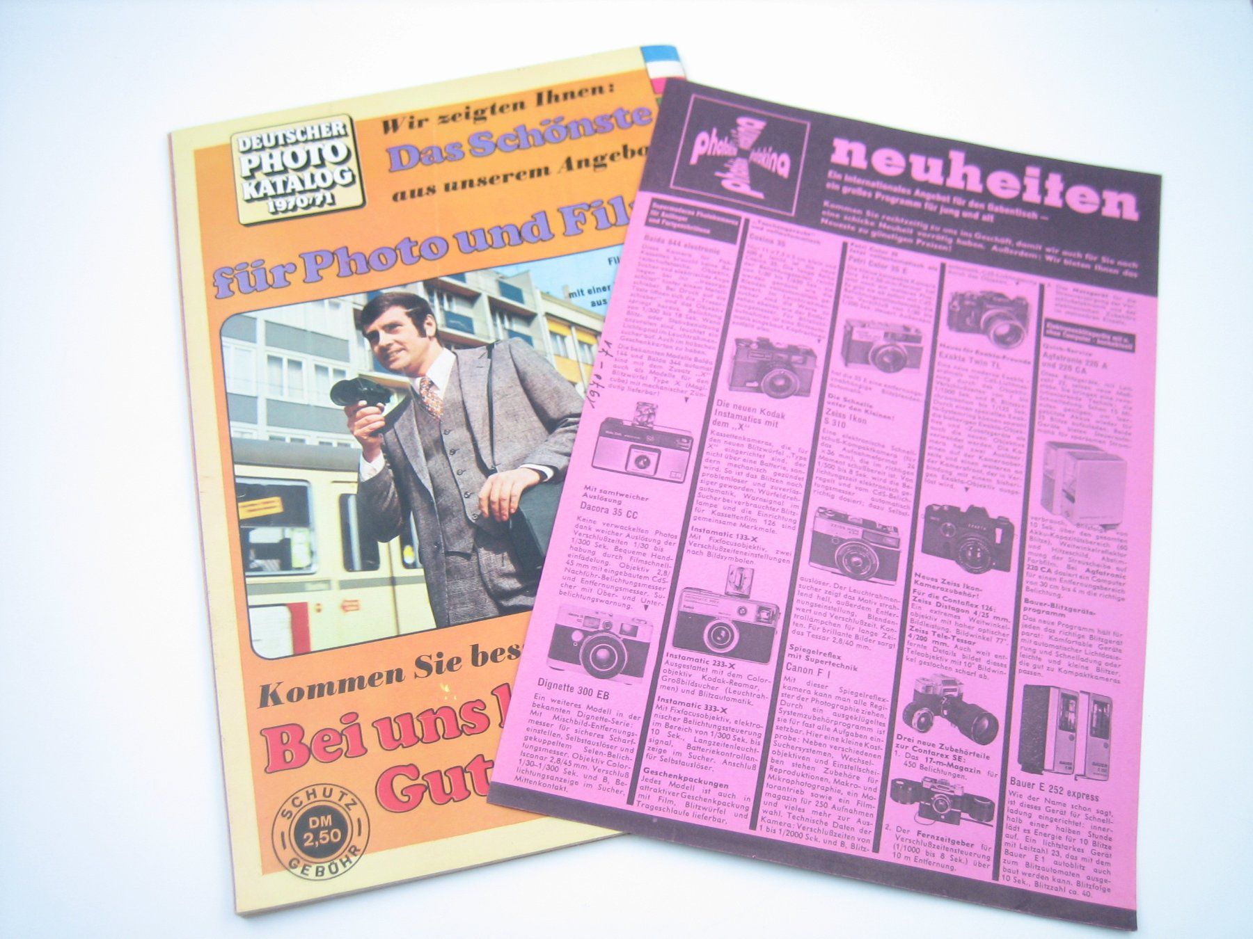 Leica Dokumente: Deutscher Photo Katalog 1970 / 71 – Gebraucht aus Zürich von Tomi118 8