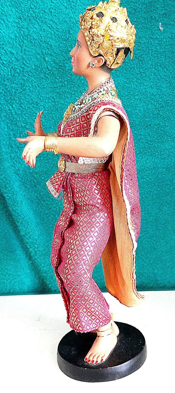 Statuette: Tänzerin Indonesiche Tänzerin – Usato da Baar venduto da 2cvbaar 3