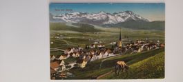 Alte Ansichtskarte: Gais mit Säntis - Seltenes Sammlerstück